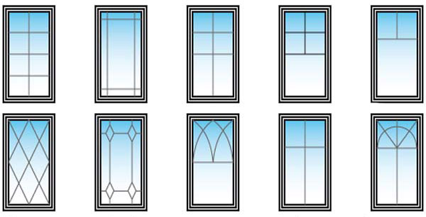 Варианты рисунка раскладки